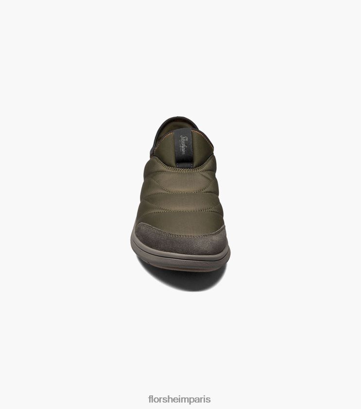 java nylon moc orteil à enfiler Florsheim Hommes TBZJJL344 chaussure olive