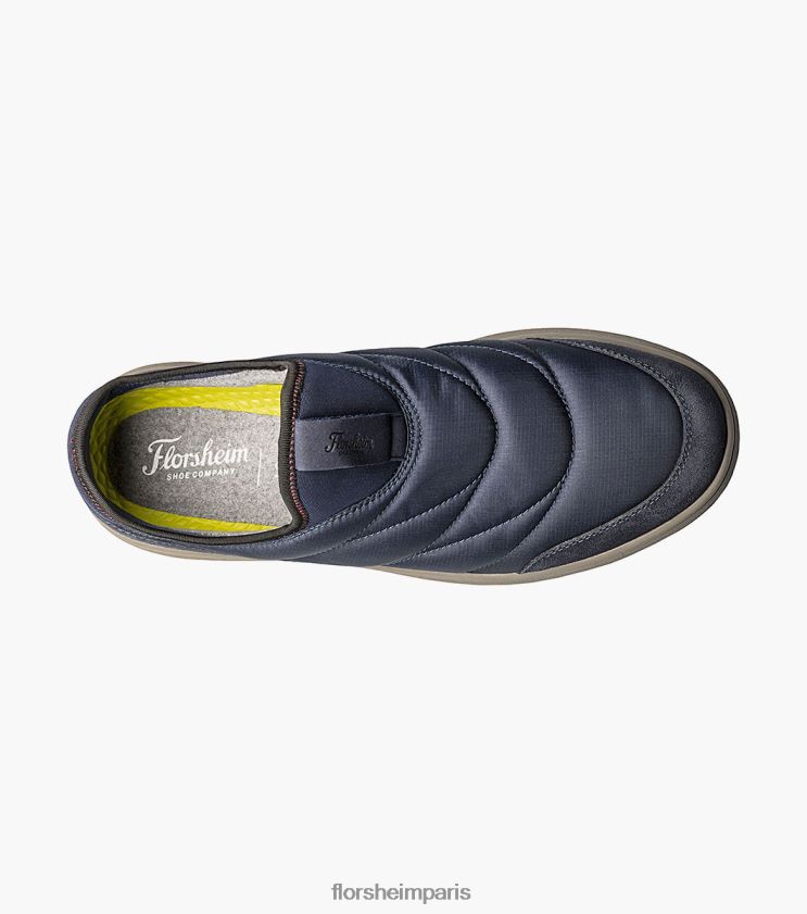 java nylon moc orteil à enfiler Florsheim Hommes TBZJJL345 chaussure marine