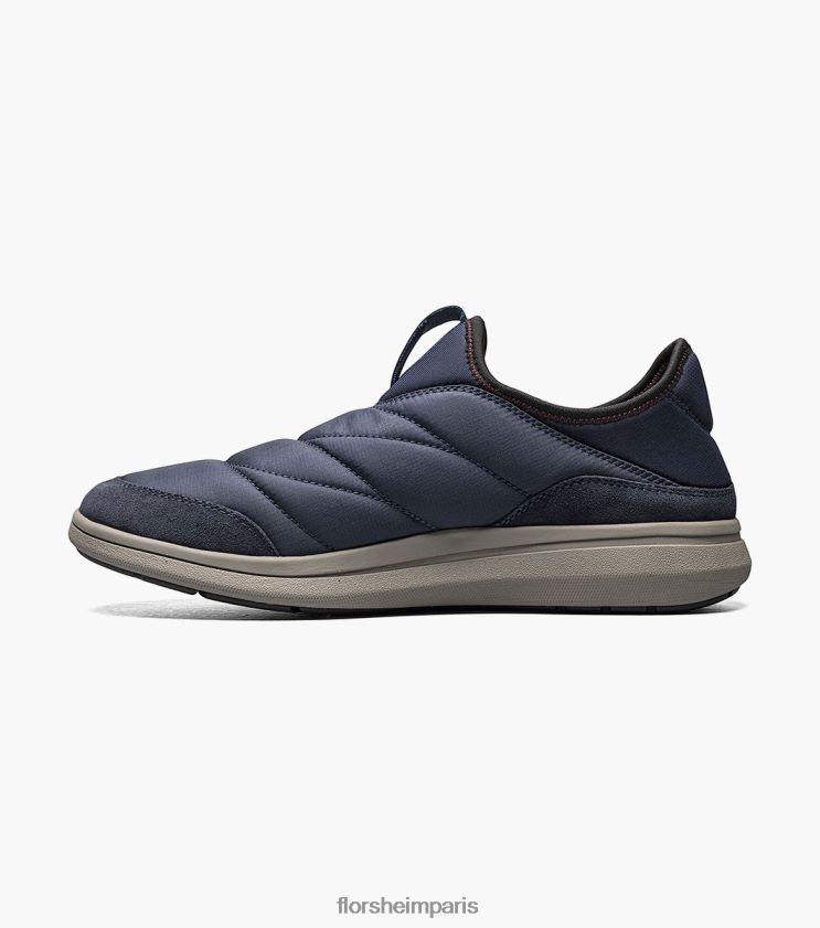 java nylon moc orteil à enfiler Florsheim Hommes TBZJJL345 chaussure marine