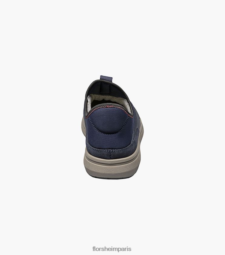 java nylon moc orteil à enfiler Florsheim Hommes TBZJJL345 chaussure marine