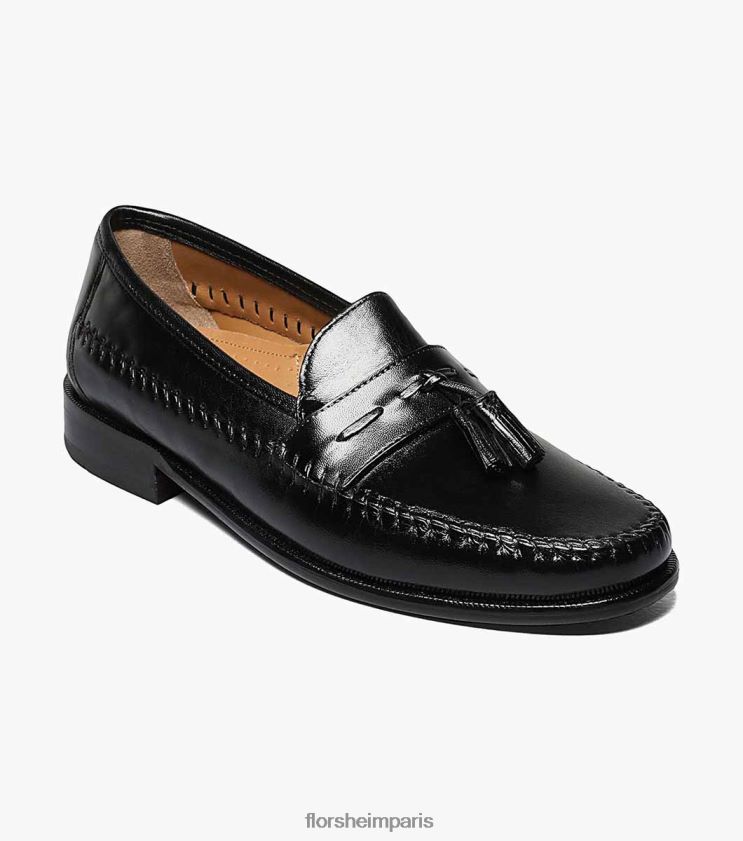 pazzano moc toe gland sans lacets Florsheim Hommes TBZJJL283 chaussure noir