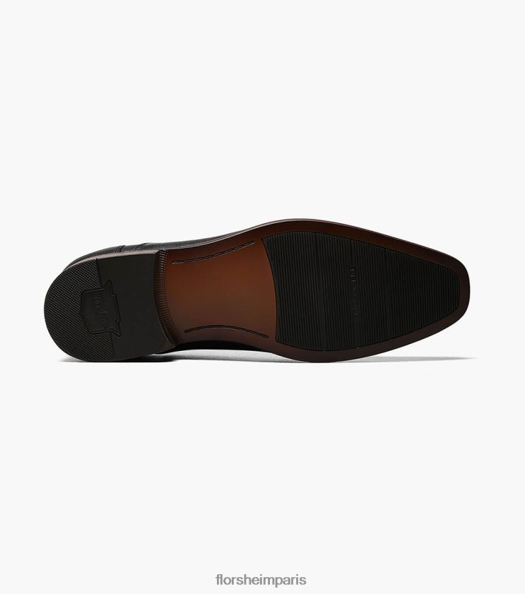 postino 2 moc toe vénitien sans lacets Florsheim Hommes TBZJJL124 chaussure noir