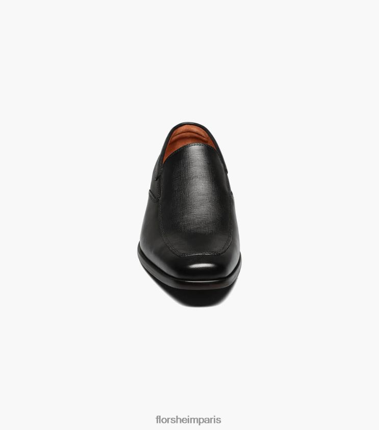 postino 2 moc toe vénitien sans lacets Florsheim Hommes TBZJJL124 chaussure noir
