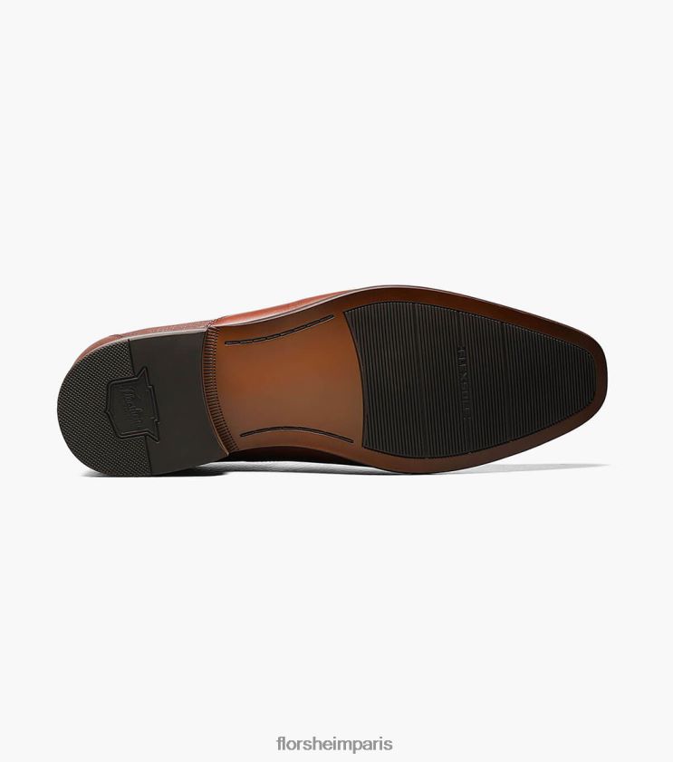 postino 2 moc toe vénitien sans lacets Florsheim Hommes TBZJJL125 chaussure Cognac