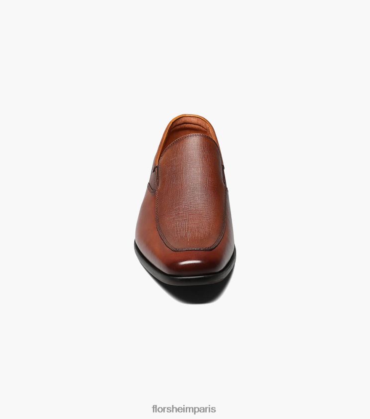 postino 2 moc toe vénitien sans lacets Florsheim Hommes TBZJJL125 chaussure Cognac