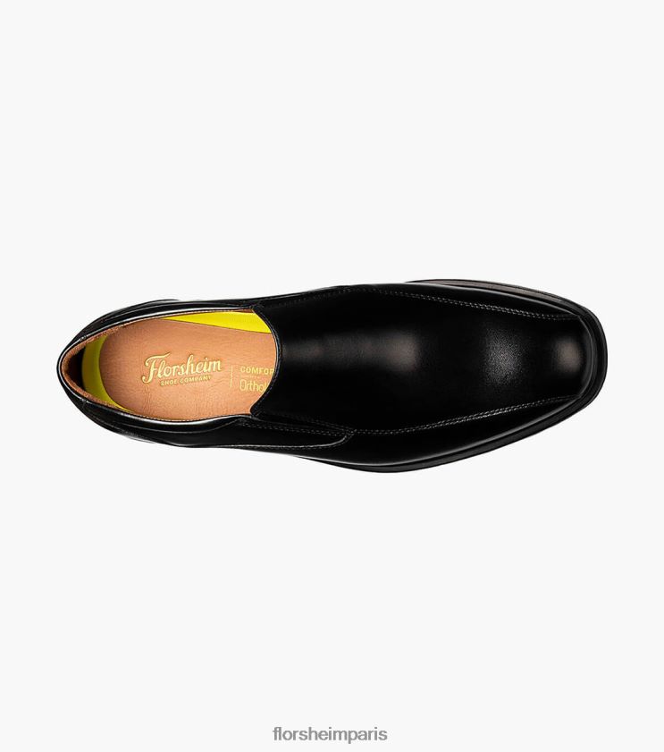prévoir des orteils de vélo imperméables à enfiler Florsheim Hommes TBZJJL210 chaussure noir