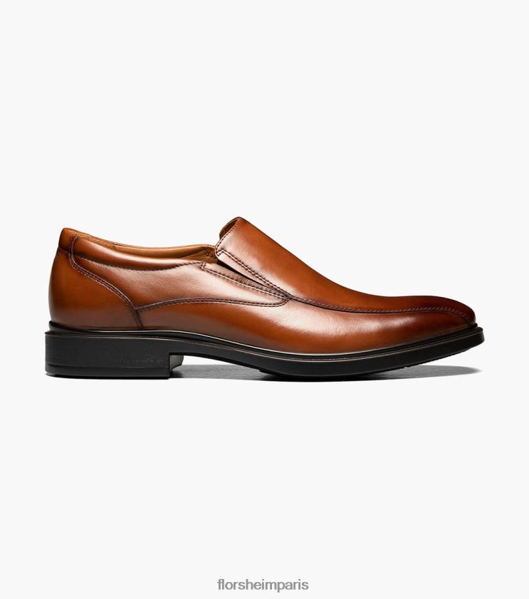 prévoir des orteils de vélo imperméables à enfiler Florsheim Hommes TBZJJL211 chaussure Cognac