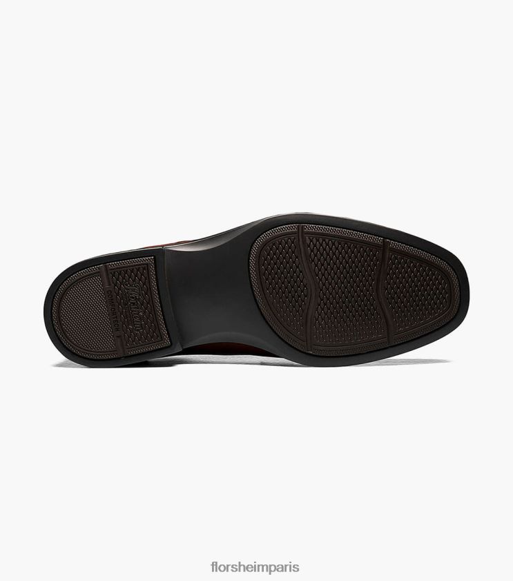 prévoir des orteils de vélo imperméables à enfiler Florsheim Hommes TBZJJL211 chaussure Cognac