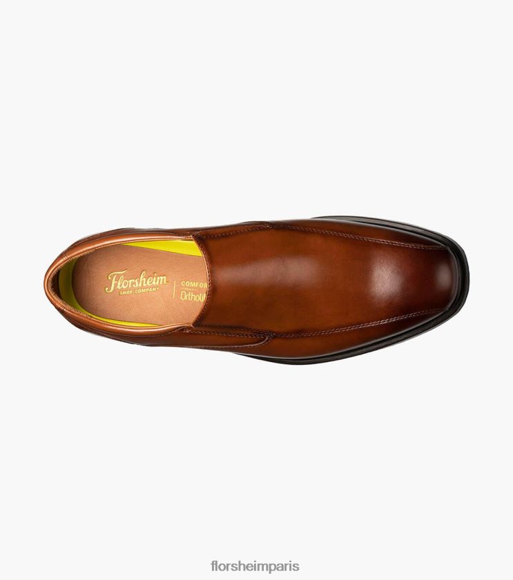prévoir des orteils de vélo imperméables à enfiler Florsheim Hommes TBZJJL211 chaussure Cognac