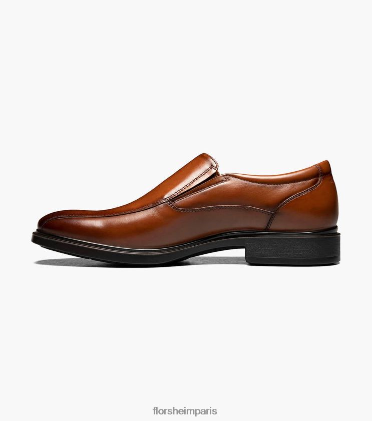 prévoir des orteils de vélo imperméables à enfiler Florsheim Hommes TBZJJL211 chaussure Cognac