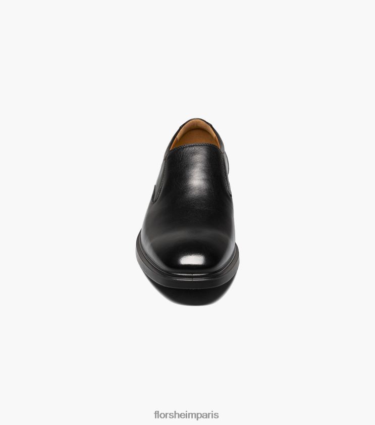 prévoir un bout uni imperméable à enfiler Florsheim Hommes TBZJJL191 chaussure noir