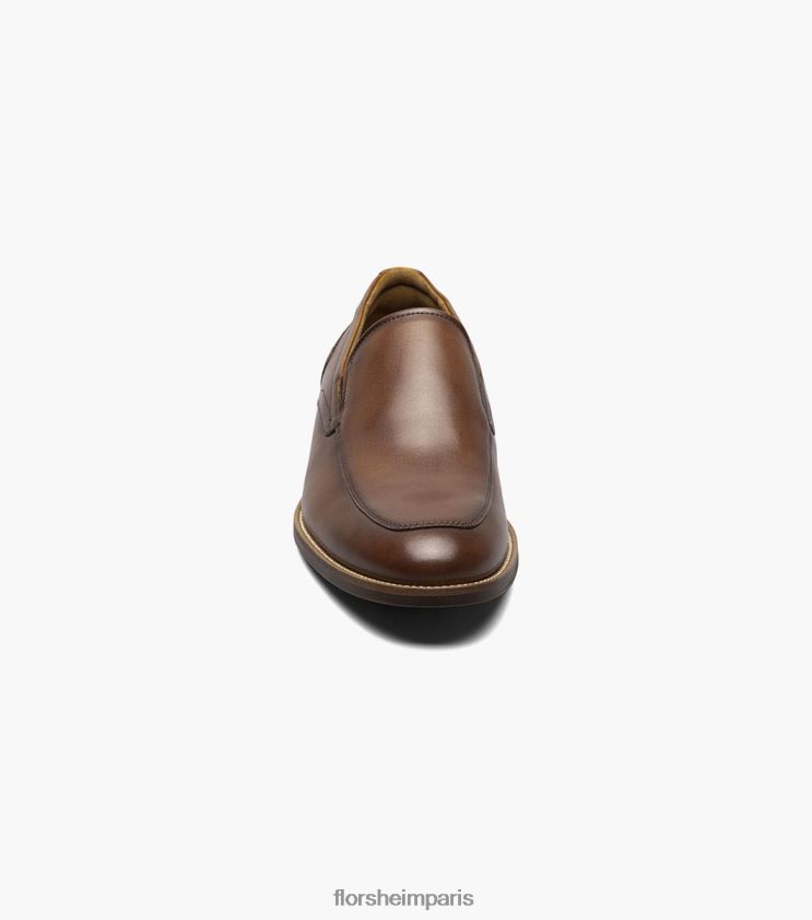 rucci moc toe sans lacets Florsheim Hommes TBZJJL49 chaussure Cognac