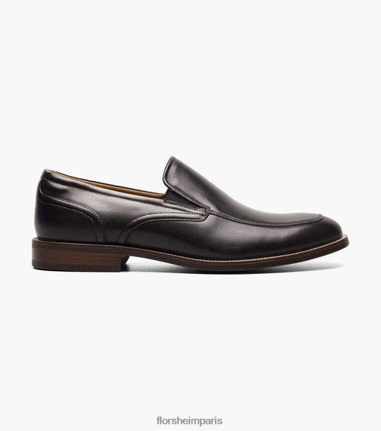 rucci moc toe sans lacets Florsheim Hommes TBZJJL50 chaussure noir
