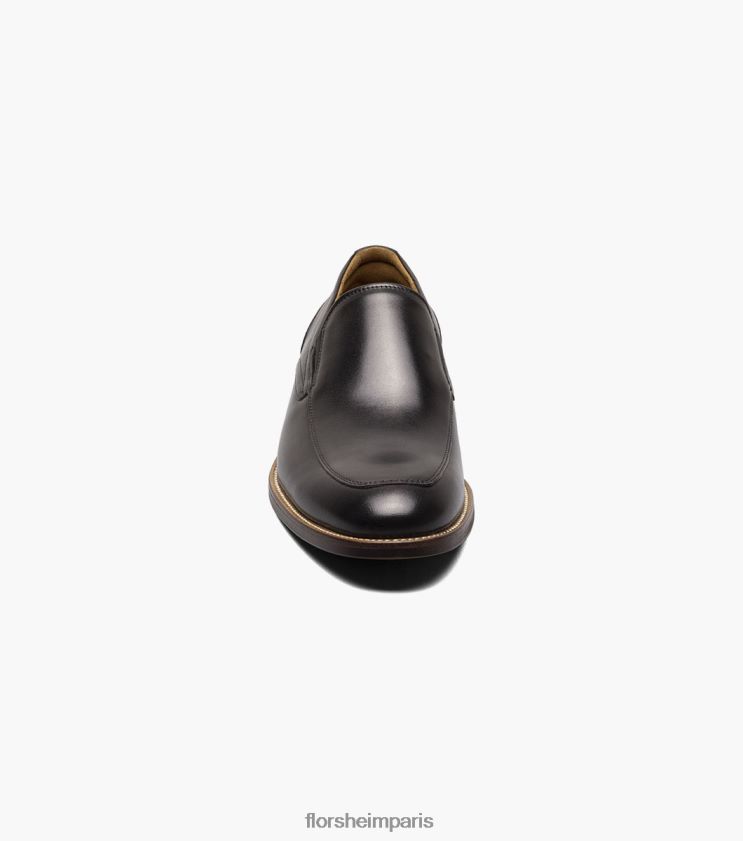 rucci moc toe sans lacets Florsheim Hommes TBZJJL50 chaussure noir