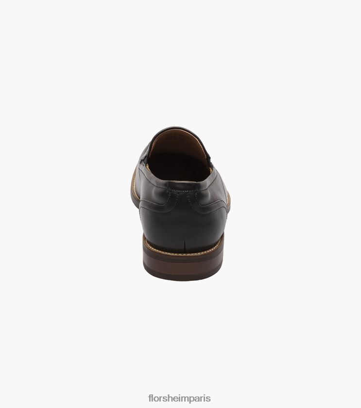 rucci moc toe sans lacets Florsheim Hommes TBZJJL50 chaussure noir
