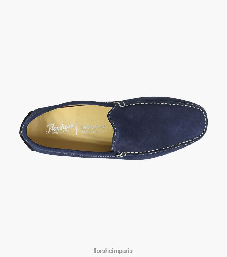slip vénitien à bout mocassin navono Florsheim Hommes TBZJJL264 chaussure indigo