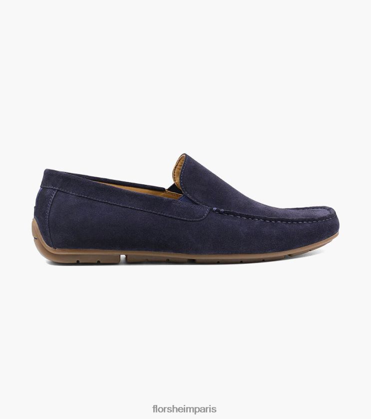 slip vénitien dubino moc toe Florsheim Hommes TBZJJL282 chaussure daim bleu marine