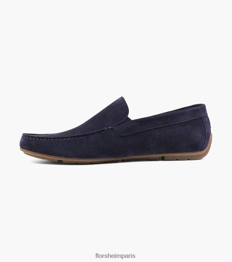 slip vénitien dubino moc toe Florsheim Hommes TBZJJL282 chaussure daim bleu marine