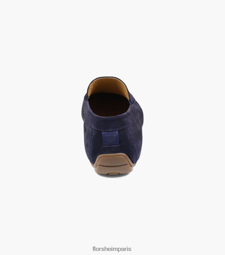 slip vénitien dubino moc toe Florsheim Hommes TBZJJL282 chaussure daim bleu marine