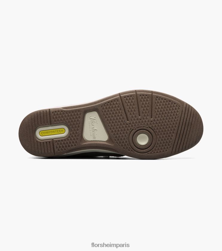 toile croisée bout uni sans lacet Florsheim Hommes TBZJJL12 chaussure marine