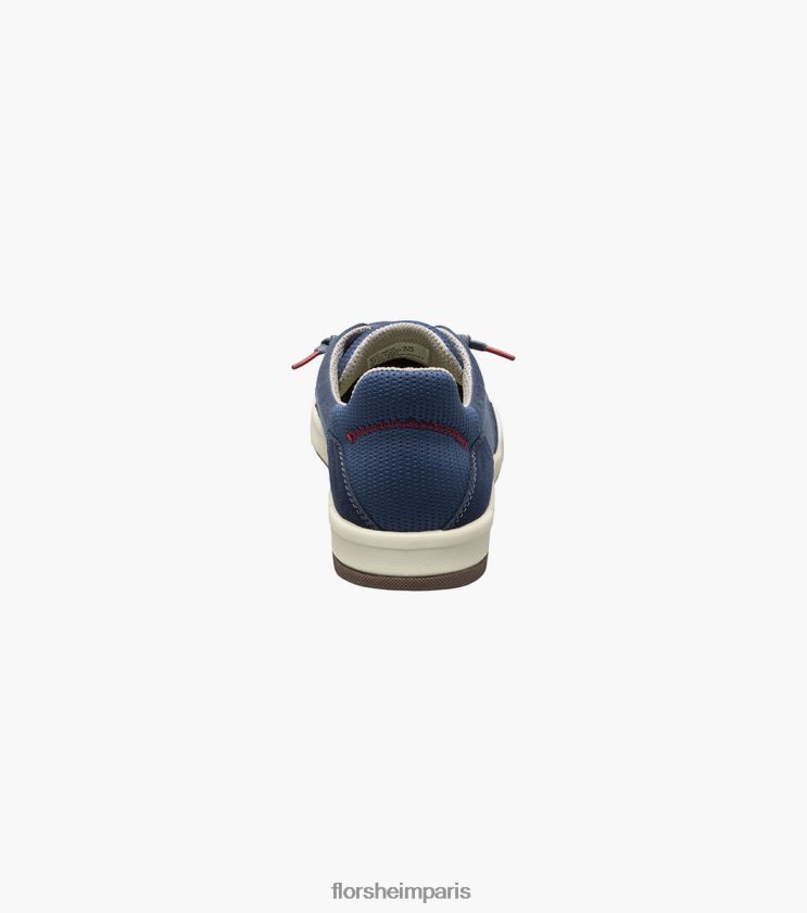 toile croisée bout uni sans lacet Florsheim Hommes TBZJJL12 chaussure marine