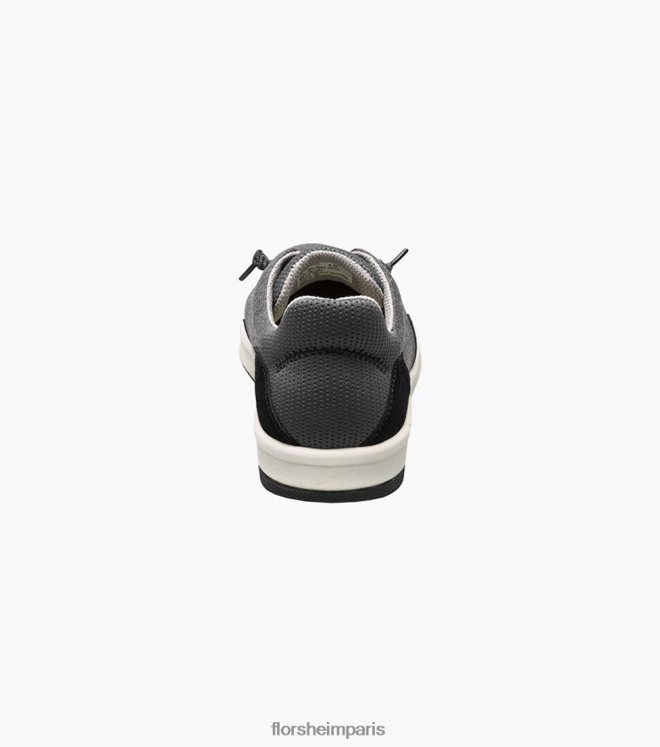 toile croisée bout uni sans lacet Florsheim Hommes TBZJJL14 chaussure noir