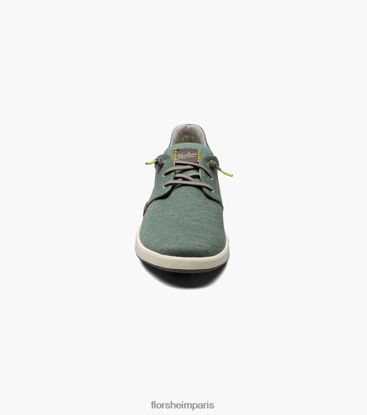 toile croisée bout uni sans lacet Florsheim Hommes TBZJJL15 chaussure multi vert