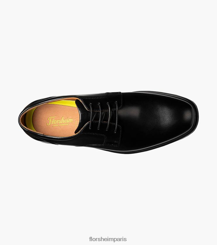 Prévisions oxford imperméable à bout uni Florsheim Hommes TBZJJL193 chaussure noir