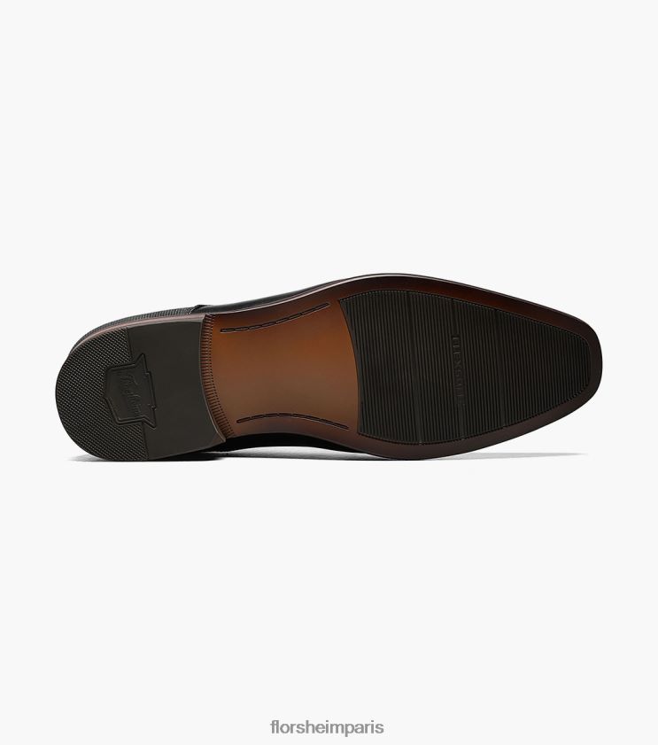 angelo oxford à bout droit Florsheim Hommes TBZJJL67 chaussure noir