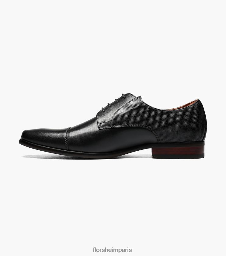 angelo oxford à bout droit Florsheim Hommes TBZJJL67 chaussure noir
