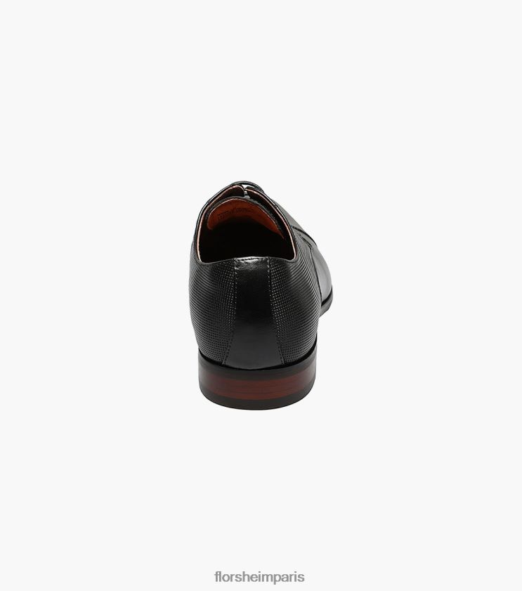 angelo oxford à bout droit Florsheim Hommes TBZJJL67 chaussure noir