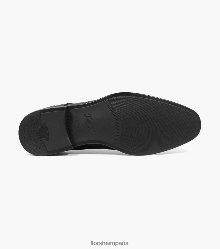 azzio oxford à bout droit Florsheim Hommes TBZJJL70 chaussure noir