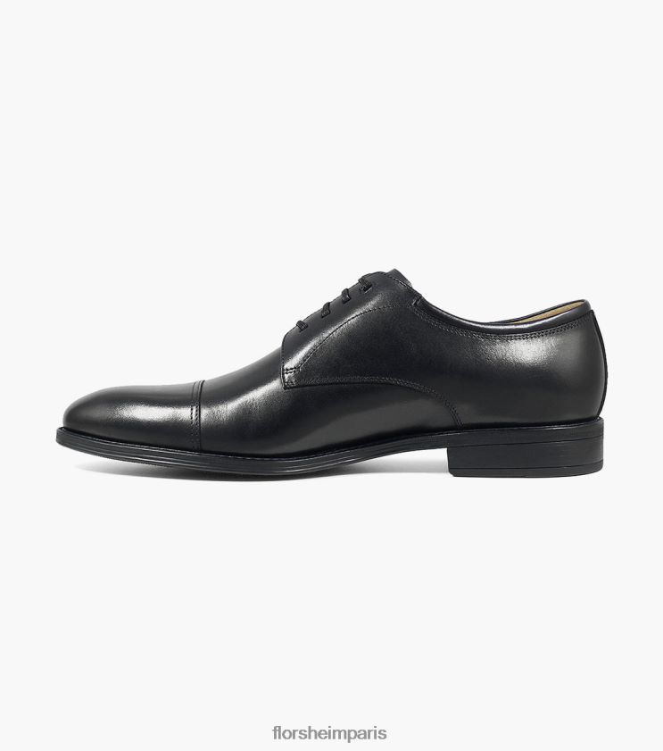 azzio oxford à bout droit Florsheim Hommes TBZJJL70 chaussure noir