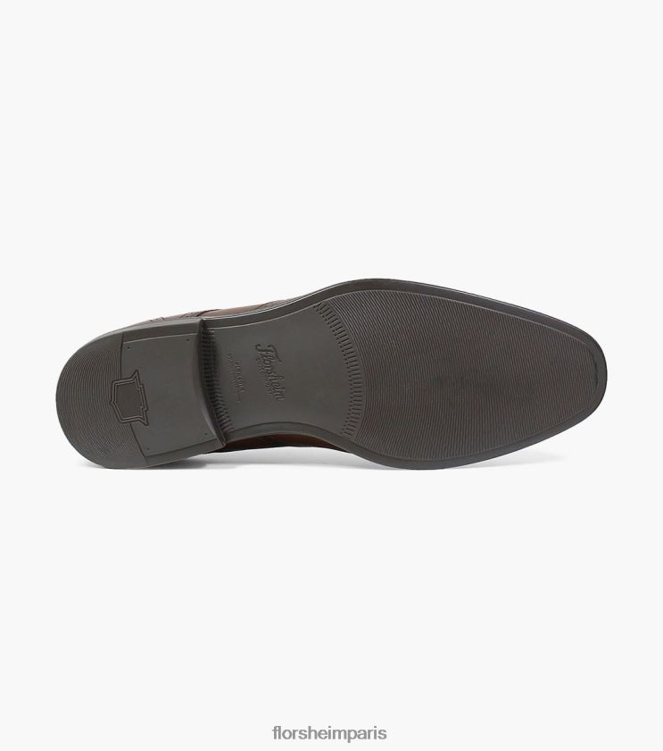 azzio oxford à bout droit Florsheim Hommes TBZJJL71 chaussure Cognac