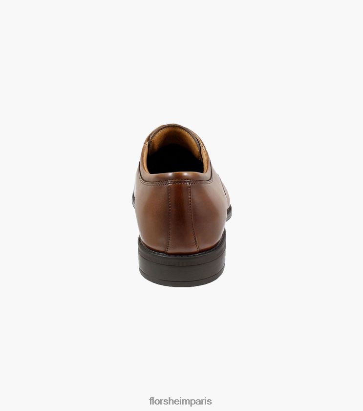 azzio oxford à bout droit Florsheim Hommes TBZJJL71 chaussure Cognac