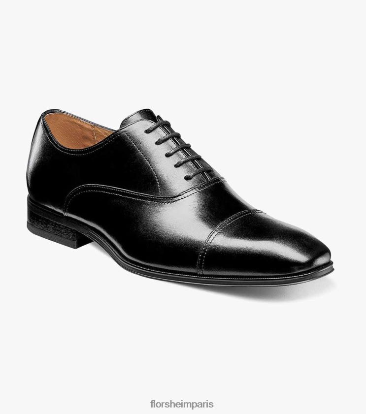 corbetta oxford à bout droit Florsheim Hommes TBZJJL134 chaussure noir
