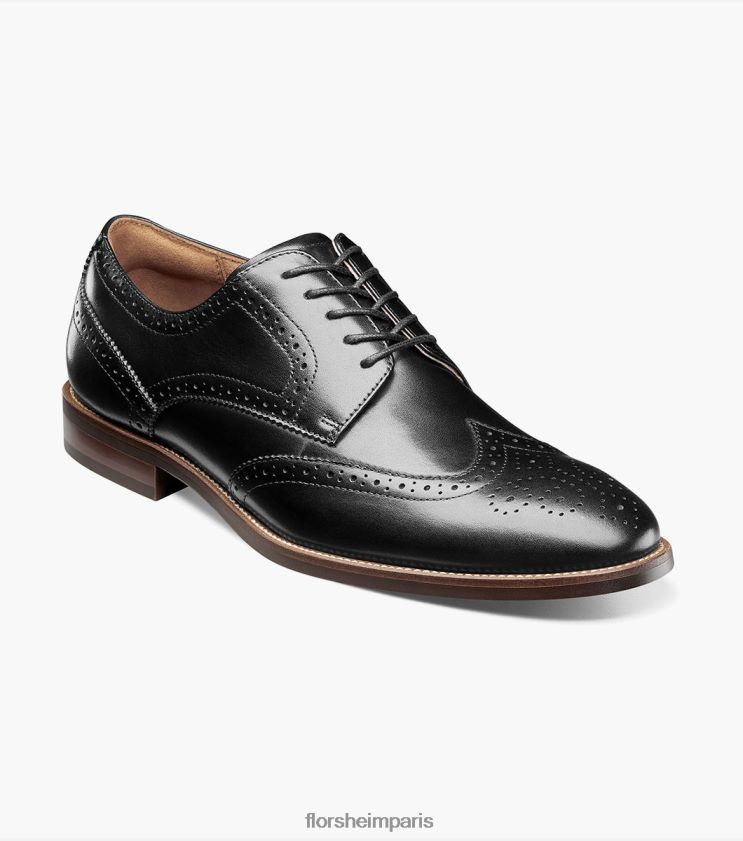 deuxième usine rucci Florsheim Hommes TBZJJL672 chaussure noir