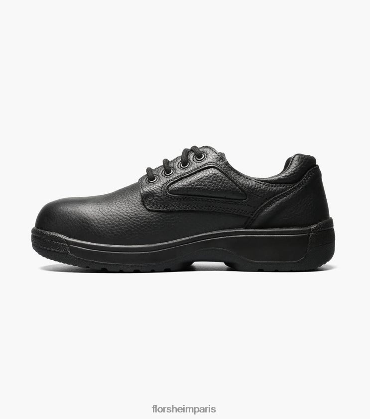 fiesta work oxford à bout composite à bout uni Florsheim Hommes TBZJJL419 chaussure noir