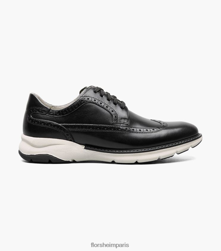 frenzi bout d'aile oxford Florsheim Hommes TBZJJL41 chaussure noir