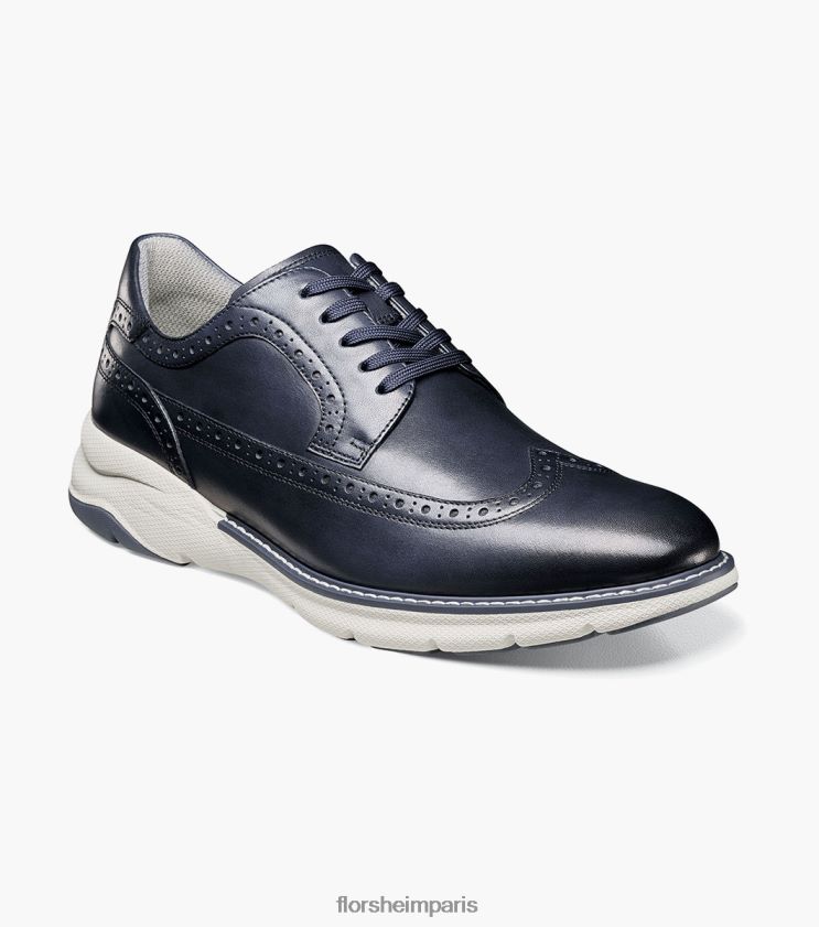 frenzi bout d'aile oxford Florsheim Hommes TBZJJL42 chaussure marine