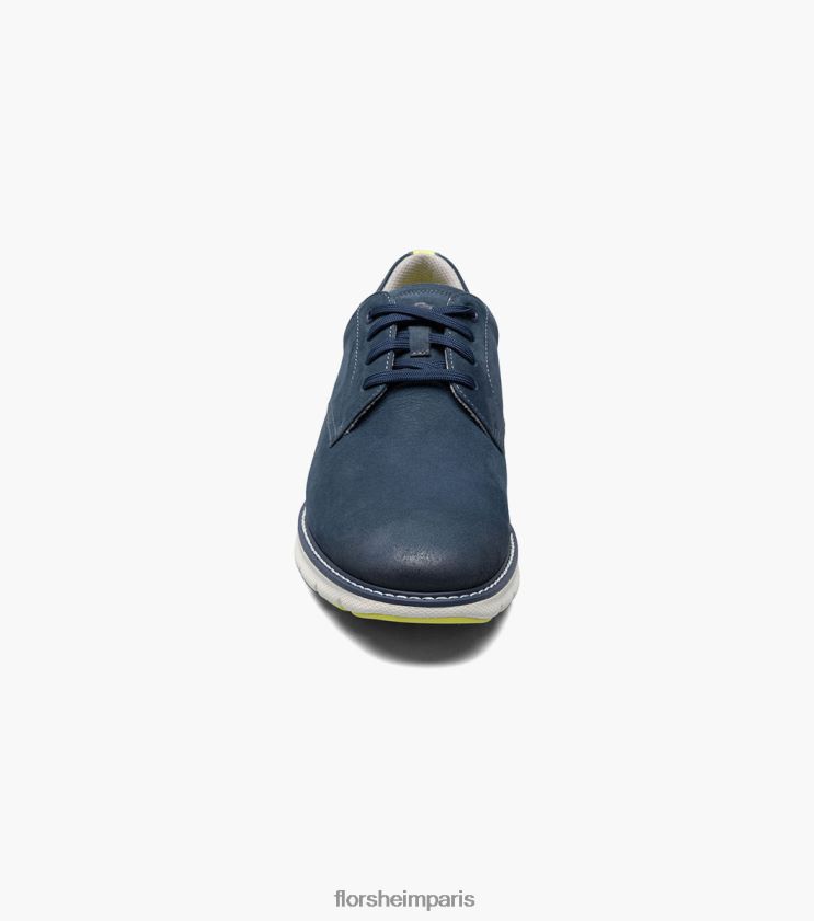 frenzi oxford à bout uni Florsheim Hommes TBZJJL44 chaussure nubuck marine