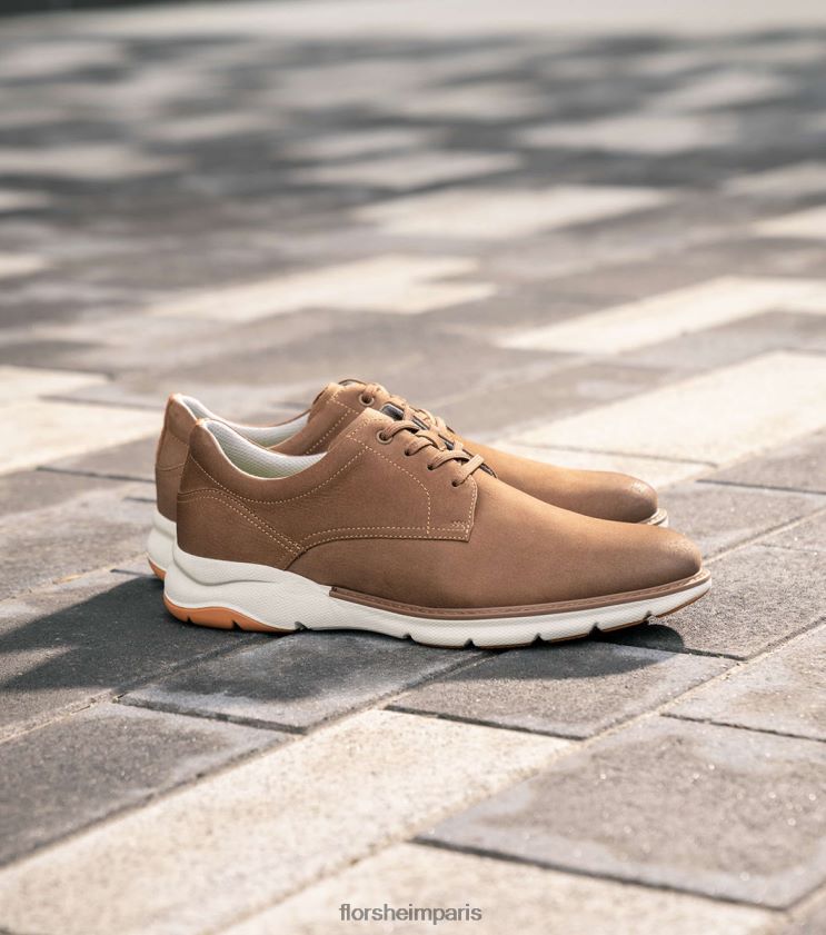 frenzi oxford à bout uni Florsheim Hommes TBZJJL45 chaussure moka