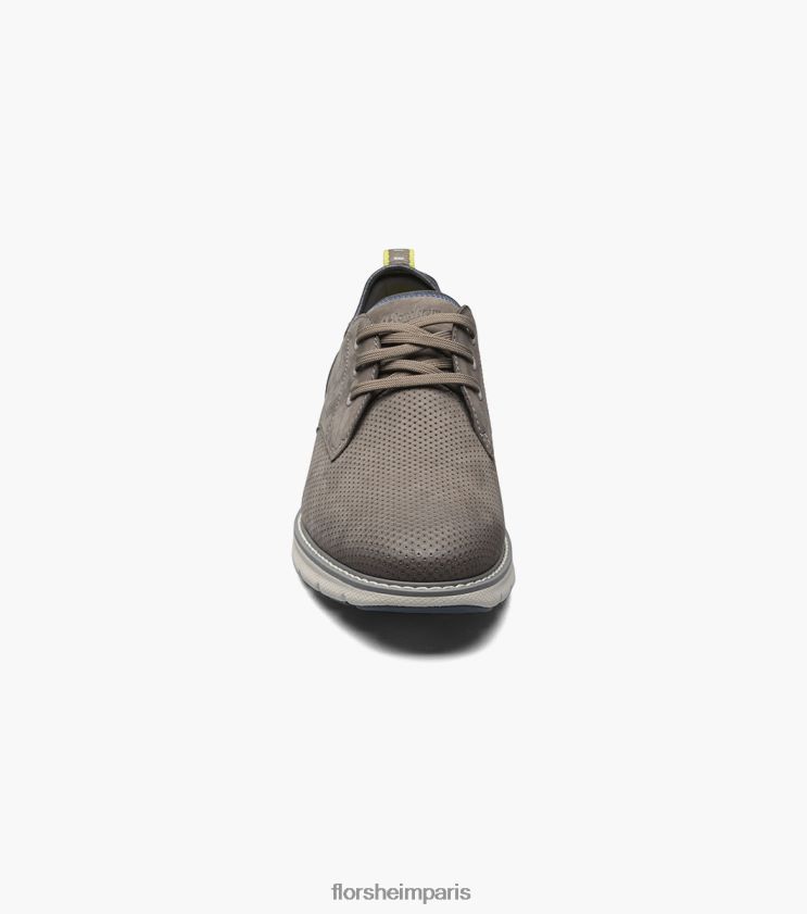 frenzi perf orteil oxford Florsheim Hommes TBZJJL33 chaussure gris