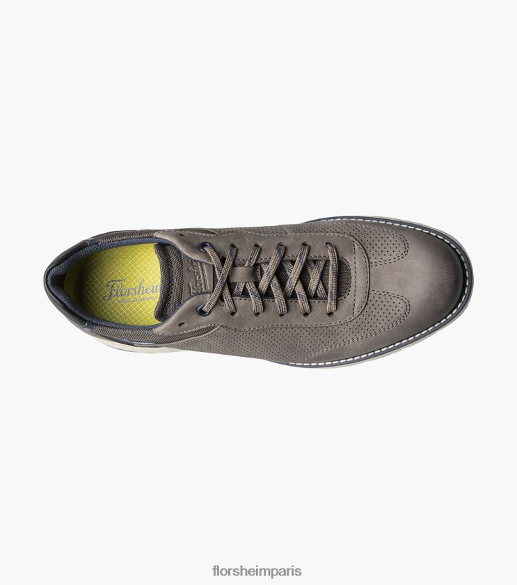 frenzi t-toe oxford Florsheim Hommes TBZJJL36 chaussure gris
