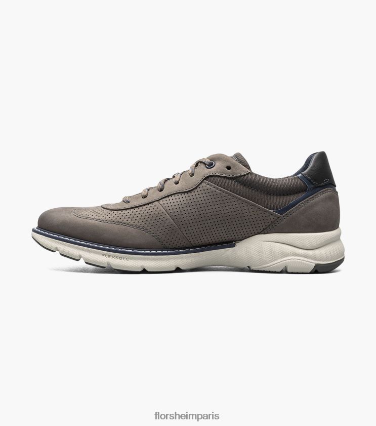 frenzi t-toe oxford Florsheim Hommes TBZJJL36 chaussure gris