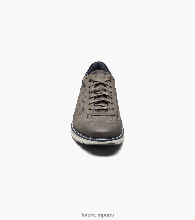 frenzi t-toe oxford Florsheim Hommes TBZJJL36 chaussure gris