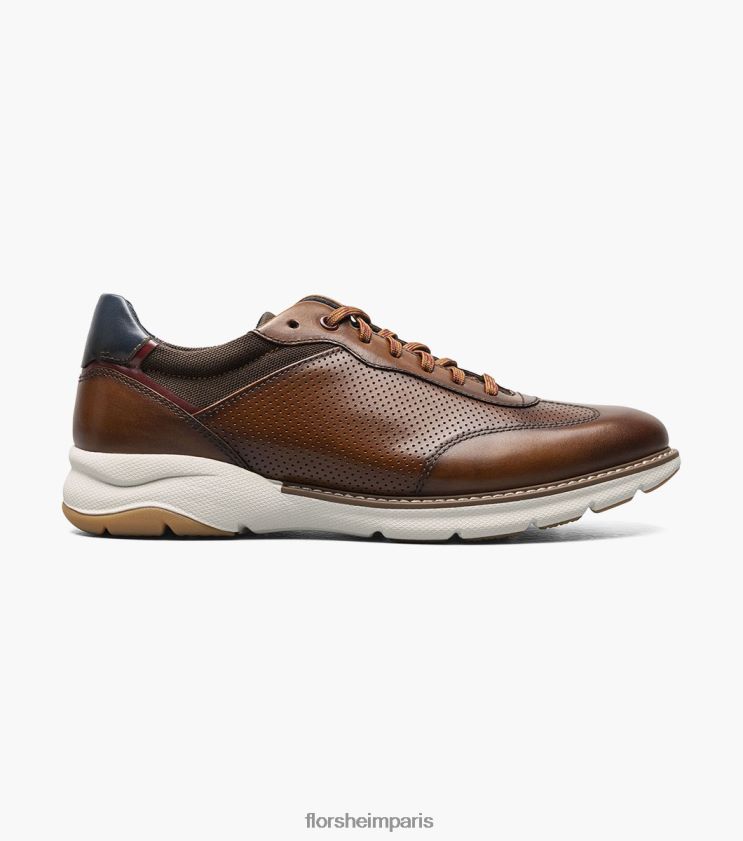 frenzi t-toe oxford Florsheim Hommes TBZJJL37 chaussure Cognac