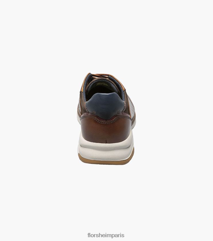 frenzi t-toe oxford Florsheim Hommes TBZJJL37 chaussure Cognac