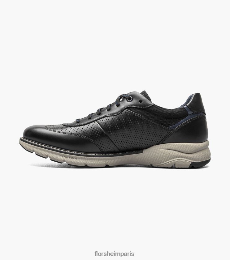 frenzi t-toe oxford Florsheim Hommes TBZJJL38 chaussure noir