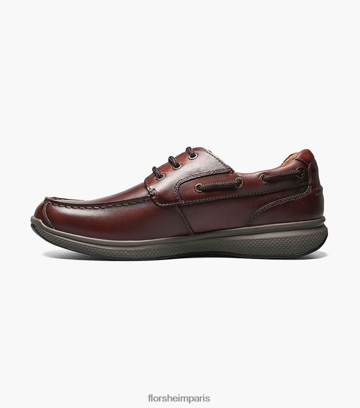 grand lacs moc toe oxford Florsheim Hommes TBZJJL355 chaussure brun